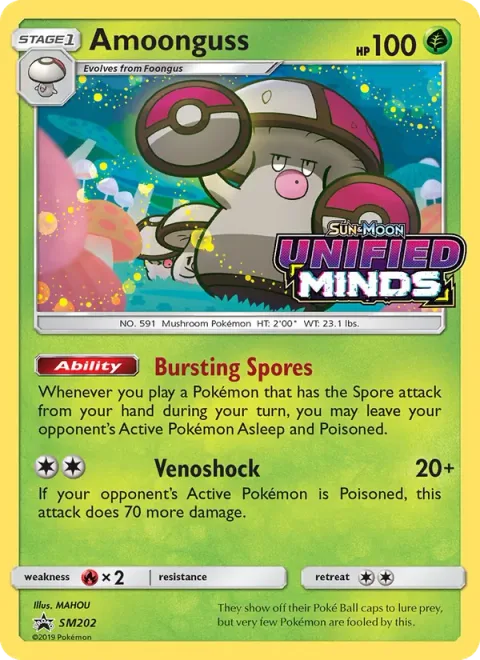 Amoonguss [Bursting Spores | Venoshock]