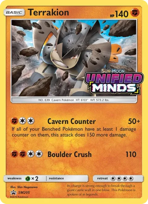 Terrakion [Cavern Counter | Boulder Crush]