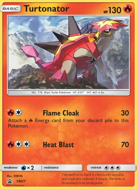 Turtonator [Flame Cloak | Heat Blast]
