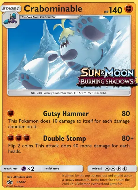 Crabominable [Gutsy Hammer | Double Stomp]