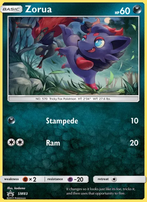 Zorua [Stampede | Ram]