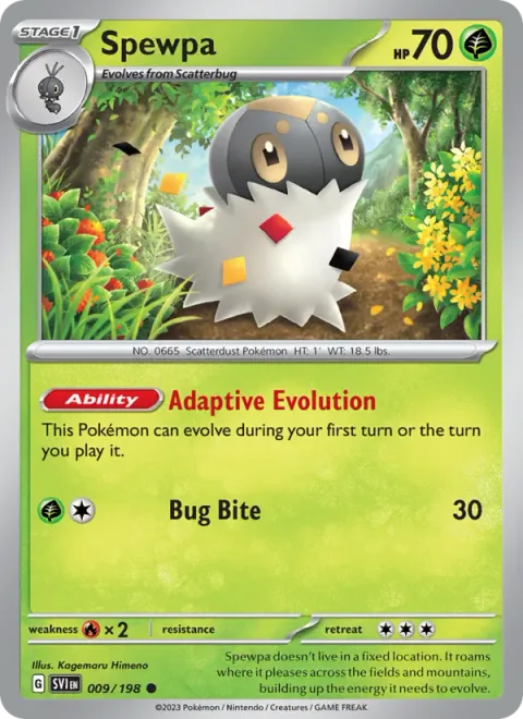 Spewpa [Adaptive Evolution | Bug Bite]
