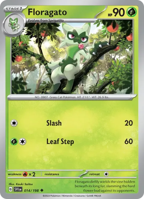 Floragato [Slash | Leaf Step]