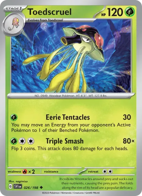Toedscruel [Eerie Tentacles | Triple Smash]