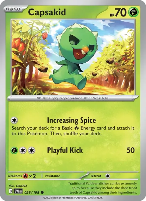 Capsakid [Increasing Spice | Playful Kick]