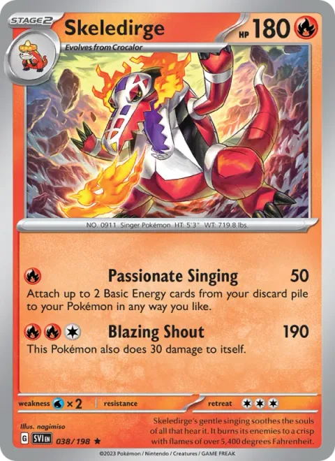 Skeledirge [Passionate Singing | Blazing Shout]