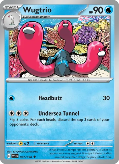 Wugtrio [Headbutt | Undersea Tunnel]
