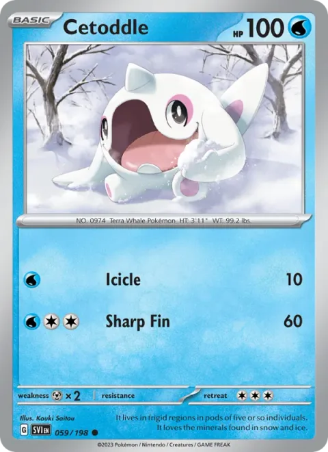 Cetoddle [Icicle | Sharp Fin]