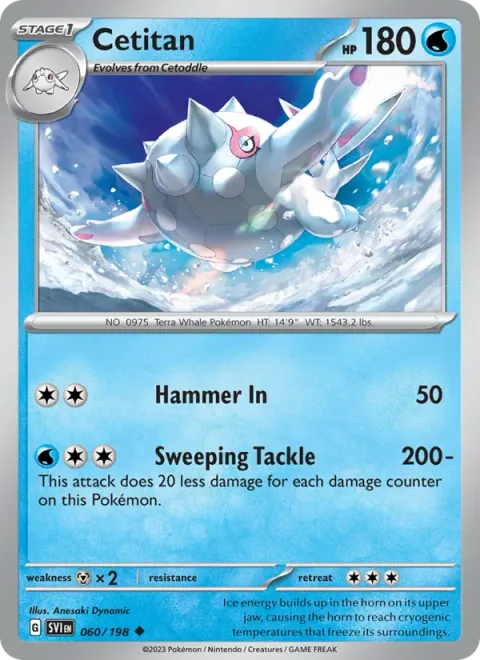 Cetitan [Hammer In | Sweeping Tackle]