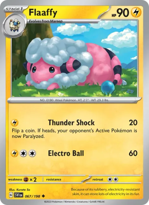Flaaffy [Thunder Shock | Electro Ball]