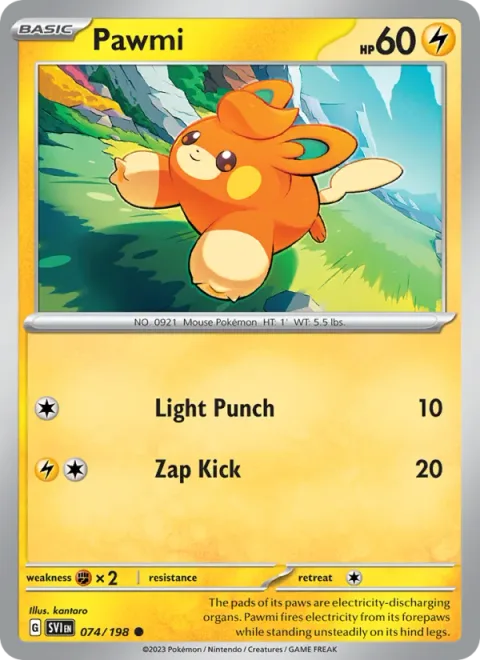 Pawmi [Light Punch | Zap Kick]