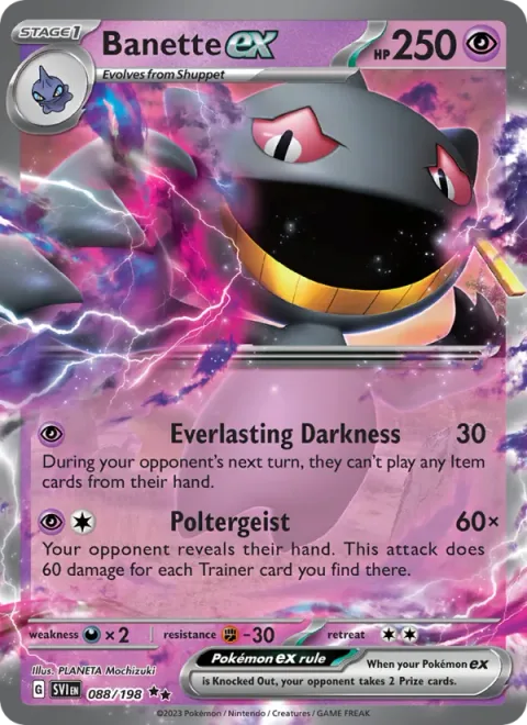 Banette ex [Everlasting Darkness | Poltergeist]