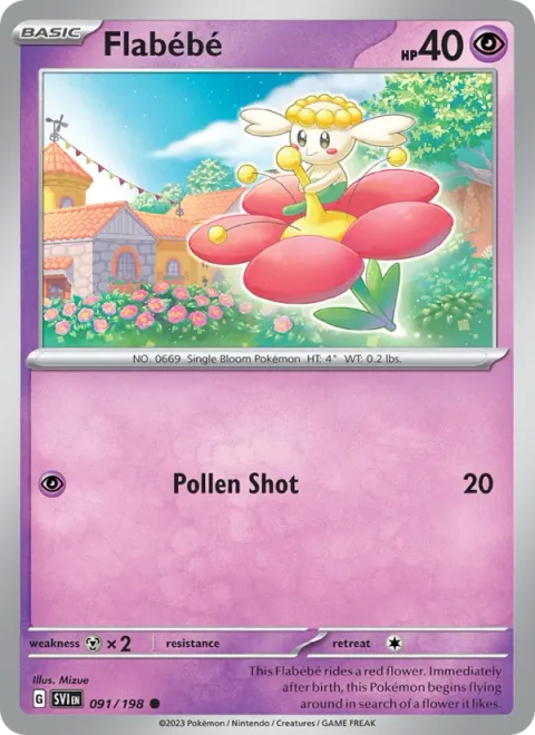 Flabébé [Pollen Shot]