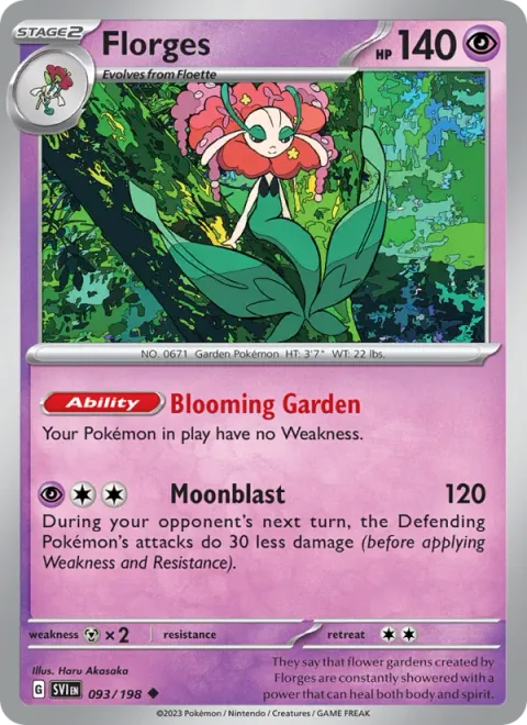 Florges [Blooming Garden | Moonblast]