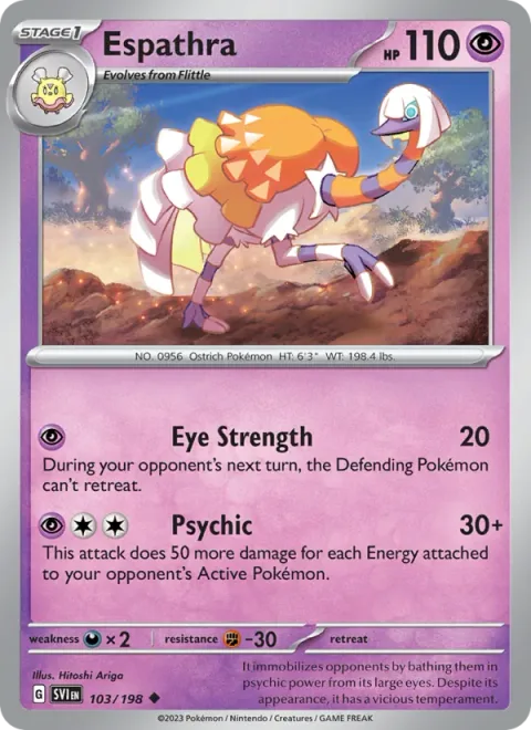 Espathra [Eye Strength | Psychic]