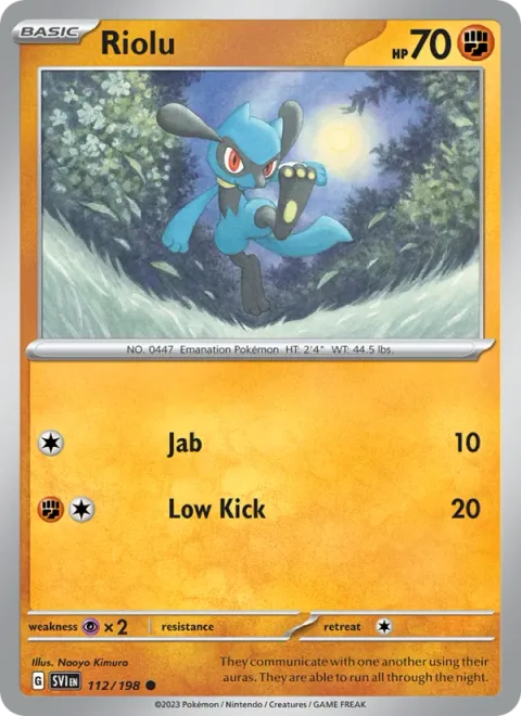 Riolu [Jab | Low Kick]