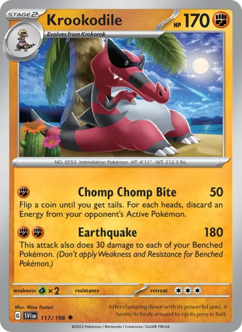Krookodile [Chomp Chomp Bite | Earthquake]