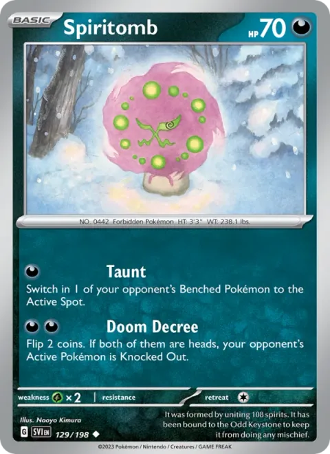 Spiritomb [Taunt | Doom Decree]