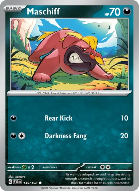 Maschiff [Rear Kick | Darkness Fang]