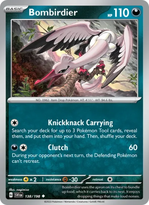 Bombirdier [Knickknack Carrying | Clutch]