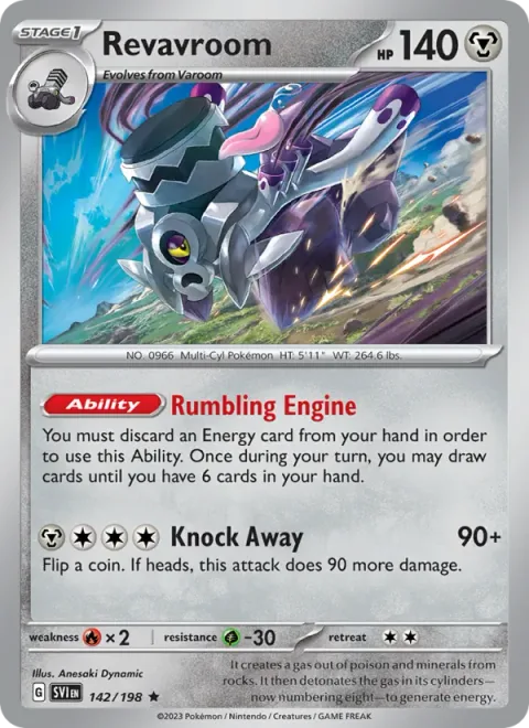 Revavroom [Rumbling Engine | Knock Away]