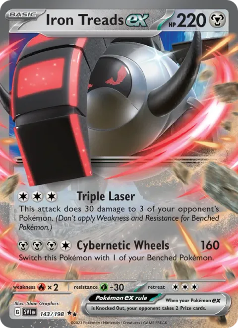 Iron Treads ex [Triple Laser | Cybernetic Wheels]