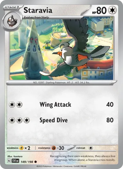 Staravia [Wing Attack | Speed Dive]