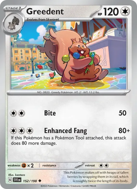 Greedent [Bite | Enhanced Fang]