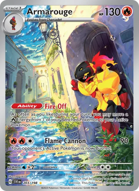 Armarouge [Fire Off | Flame Cannon]