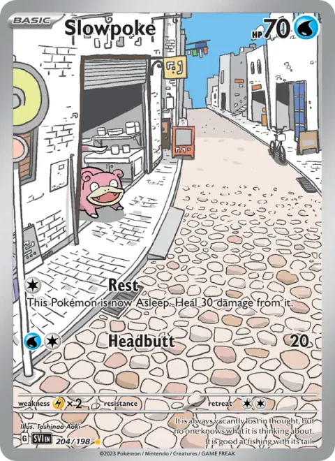 Slowpoke [Rest | Headbutt]