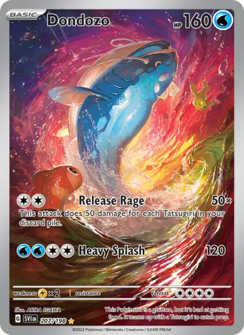 Dondozo [Release Rage | Heavy Splash]