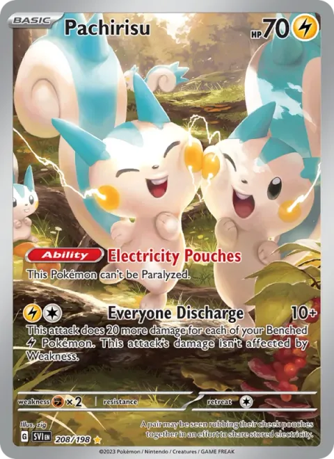 Pachirisu [Electricity Pouches | Everyone Discharge]