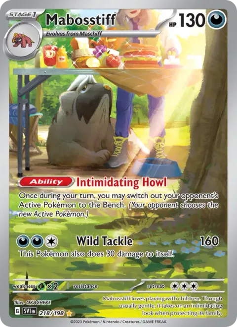 Mabosstiff [Intimidating Howl | Wild Tackle]