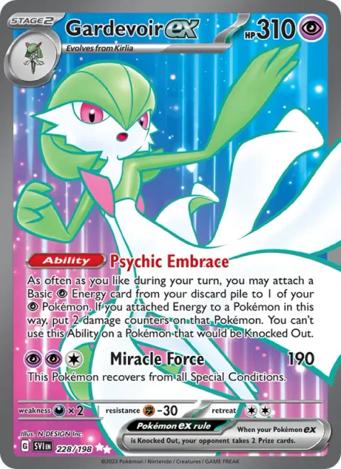 Gardevoir ex [Psychic Embrace | Miracle Force]