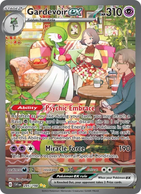 Gardevoir ex [Psychic Embrace | Miracle Force]
