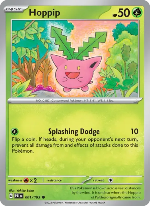 Hoppip [Splashing Dodge]