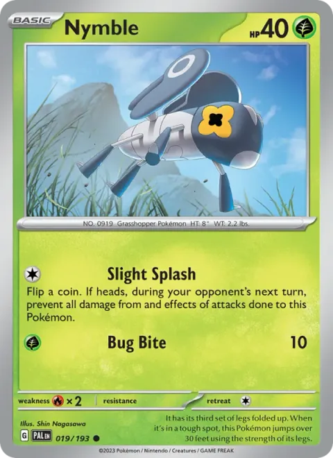 Nymble [Slight Splash | Bug Bite]