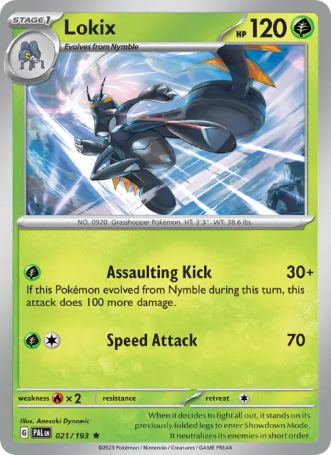 Lokix [Assaulting Kick | Speed Attack]