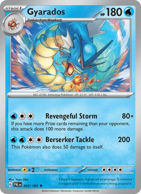 Gyarados [Revengeful Storm | Berserker Tackle]