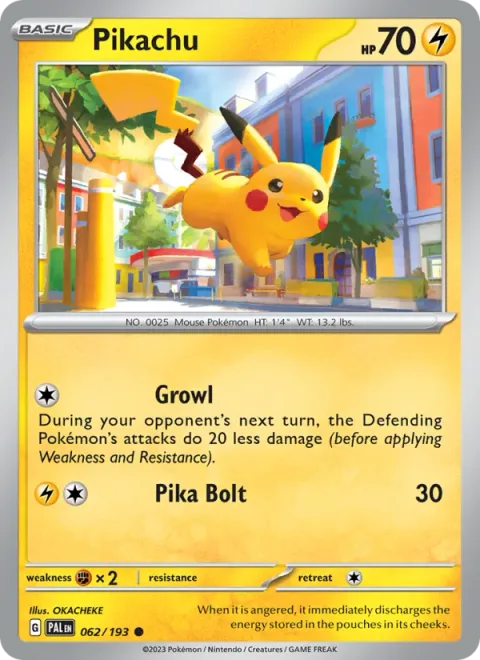 Pikachu [Growl | Pika Bolt]