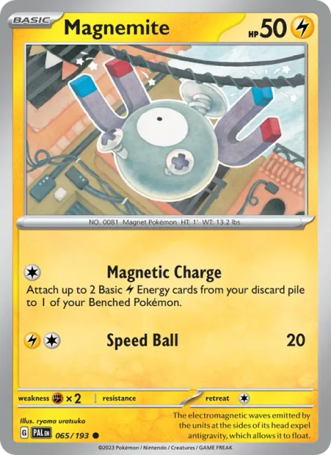 Magnemite [Magnetic Charge | Speed Ball]