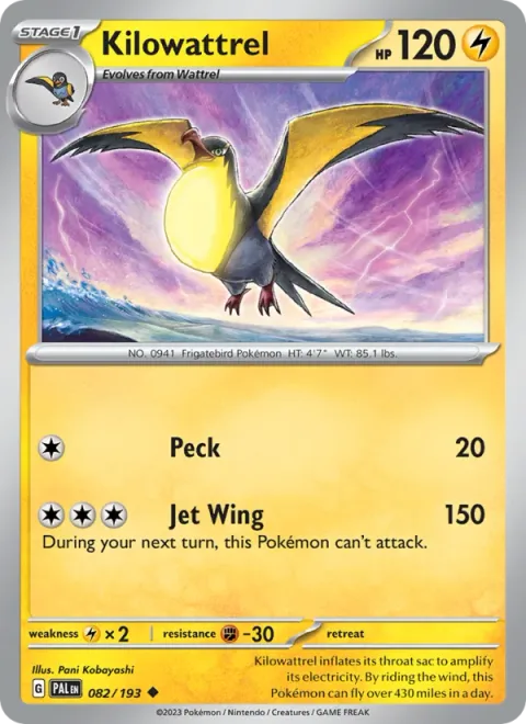 Kilowattrel [Peck | Jet Wing]