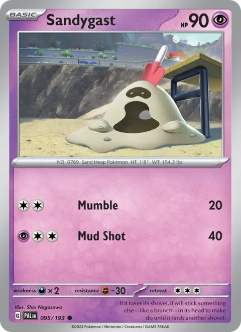 Sandygast [Mumble | Mud Shot]