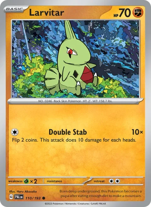 Larvitar [Double Stab]