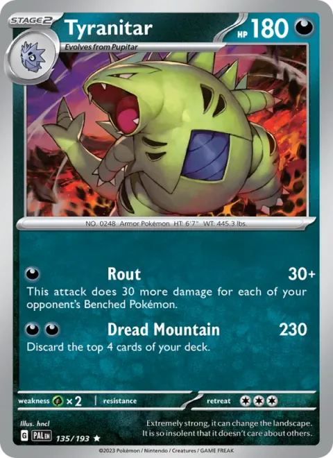 Tyranitar [Rout | Dread Mountain]