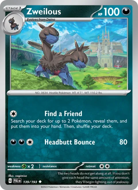 Zweilous [Find a Friend | Headbutt Bounce]