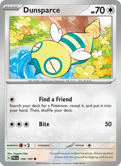 Dunsparce [Find a Friend | Bite]