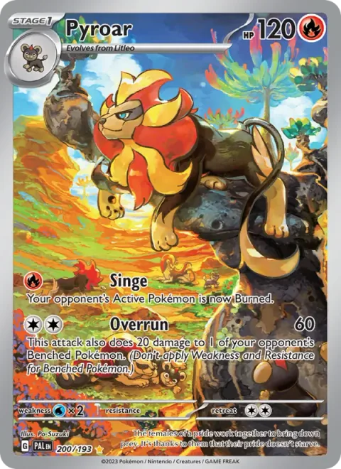 Pyroar [Singe | Overrun]