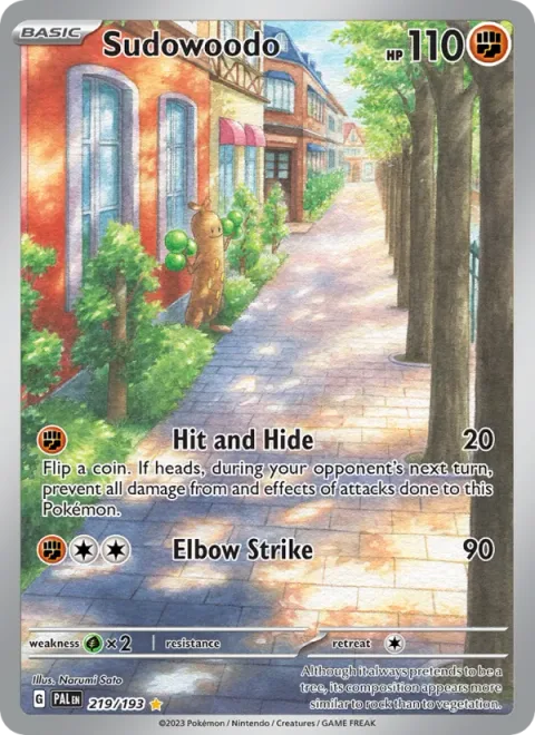 Sudowoodo [Hit and Hide | Elbow Strike]