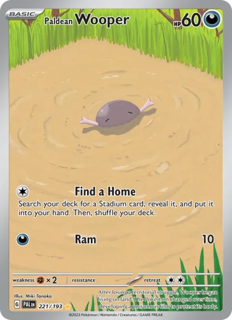 Paldean Wooper [Find a Home | Ram]